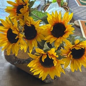 Autumn Sunflowers & Gourds Mix